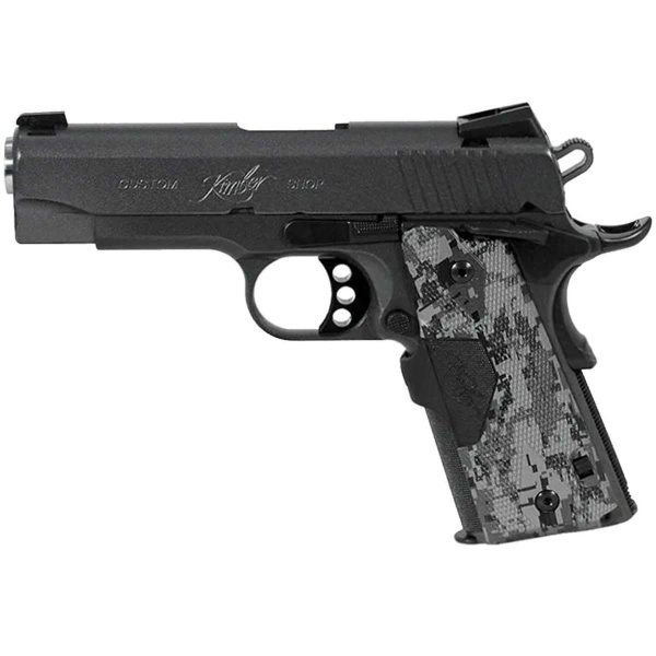 Kimber Pro Covert 45 Auto (ACP) 4in Black/Stainless/Gray Pistol - 7+1 Rounds - Image 2