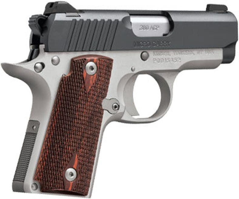 Kimber Micro Two-Tone Stainless .380 ACP 2.75" Barrel 7-Rounds Night Sights Kimber Micro Two-Tone Stainless .380 ACP 2.75" Barrel 7-Rounds Night Sights - 1911 - Miami Shooters Supply