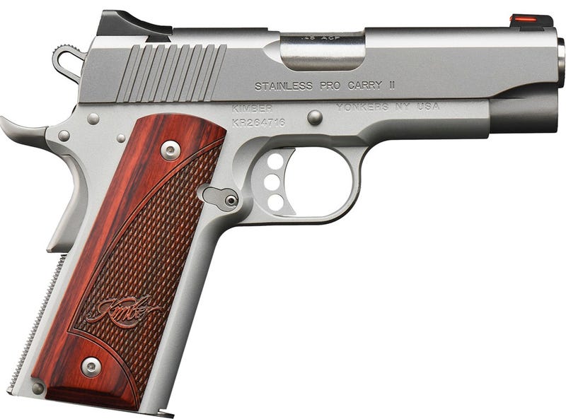 Kimber Pro Carry II Stainless 9mm 4" Barrel 9-Rounds Fixed Sights Kimber Pro Carry II Stainless 9mm 4" Barrel 9-Rounds Fixed Sights - 1911 - Miami Shooters Supply