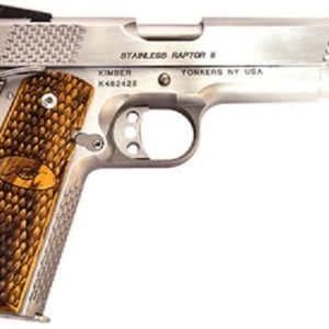 Kimber Stainless Raptor II Stainless .45 ACP 5" Barrel 8-Rounds - 1911 - Miami Shooters Supply