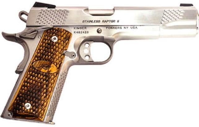 Kimber Stainless Raptor II Stainless .45 ACP 5" Barrel 8-Rounds Kimber Stainless Raptor II Stainless .45 ACP 5" Barrel 8-Rounds - 1911 - Miami Shooters Supply