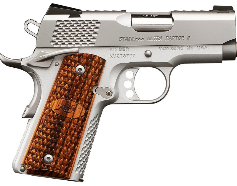 Kimber Ultra Raptor II Stainless .45 ACP 3" Barrel 7-Rounds Kimber Ultra Raptor II Stainless .45 ACP 3" Barrel 7-Rounds - 1911 - Miami Shooters Supply