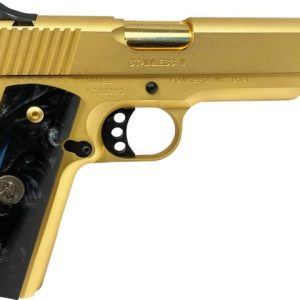 Kimber Stainless II 24 Carat Gold / Black Pearl .45 ACP 5" Barrel 7-Rounds Exclusive - 1911 - Miami Shooters Supply