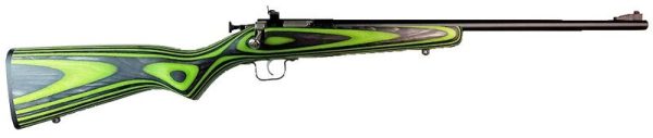 Crickett Youth G2 Black / Green .22 LR 16.5" Barrel 1-Rounds