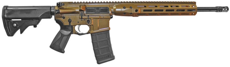LWRC Direct Impingement Burnt Bronze .300 AAC Blackout 16.1" Barrel 30-Rounds M-LOK LWRC Direct Impingement Burnt Bronze .300 AAC Blackout 16.1" Barrel 30-Rounds M-LOK - Modern Sporting Rifles - Miami Shooters Supply
