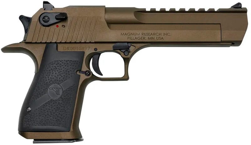 Magnum Research Desert Eagle Mark XIX Burnt Bronze .44 Rem Mag 6" Barrel 8-Rounds Magnum Research Desert Eagle Mark XIX Burnt Bronze .44 Rem Mag 6" Barrel 8-Rounds - HANDGUNS - Miami Shooters Supply