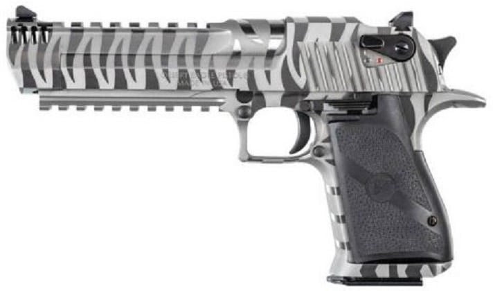 Magnum Research Desert Eagle Mark XIX White Tiger Stripe .44 Mag 6" Barrel 8-Rounds Magnum Research Desert Eagle Mark XIX White Tiger Stripe .44 Mag 6" Barrel 8-Rounds - HANDGUNS - Miami Shooters Supply