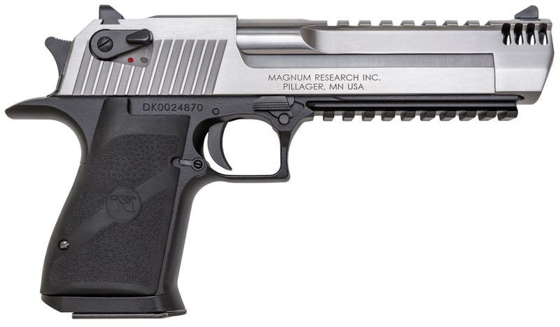 Magnum Research Desert Eagle Mark XIX Stainless .50 AE 6" Barrel 7-Rounds Muzzle Brake Magnum Research Desert Eagle Mark XIX Stainless .50 AE 6" Barrel 7-Rounds Muzzle Brake - HANDGUNS - Miami Shooters Supply