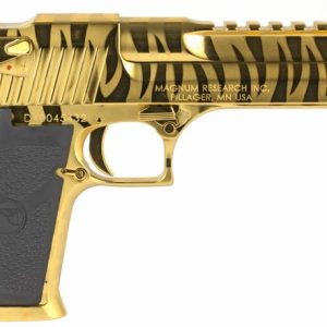 Magnum Research Desert Eagle MK19 Titanium Gold / Tiger Stripes .357 Mag 6" Barrel 9-Rounds - HANDGUNS - Miami Shooters Supply