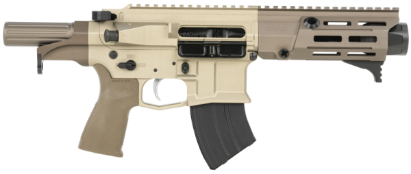 Maxim Defense Industries SPS 505 PDX Semi-automatic Pistol AR 7.62X39 5.5" Barrel 20 Rounds FDE(Arid)