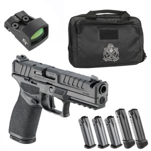 Springfield Armory Echelon Comp Gear Up Package 9mm Luger 4.5in Black Melonite Pistol - 10+1 Rounds - Handguns - Miami Shooters Supply
