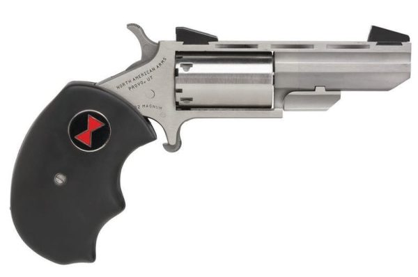 NAA Black Widow Stainless .22 Mag 2" Barrel 5-Rounds