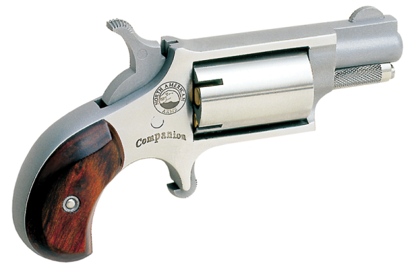 North American Arms Companion Stainless .22 1.13" Barrel 5-Rounds