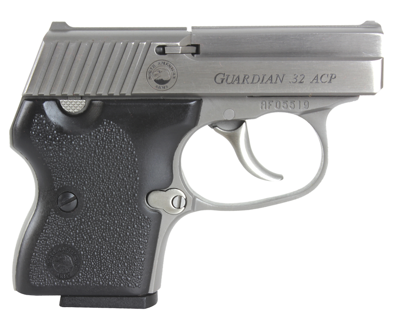North American Arms Guardian Stainless .32 ACP 2.2" Barrel 6-Rounds North American Arms Guardian Stainless .32 ACP 2.2" Barrel 6-Rounds - HANDGUNS - Miami Shooters Supply