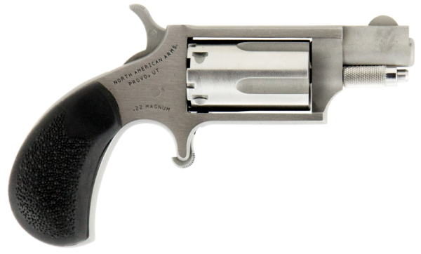 North American Arms Mini-Revolver Stainless .22 Mag 1.125" Barrel 5-Rounds Carry Combo