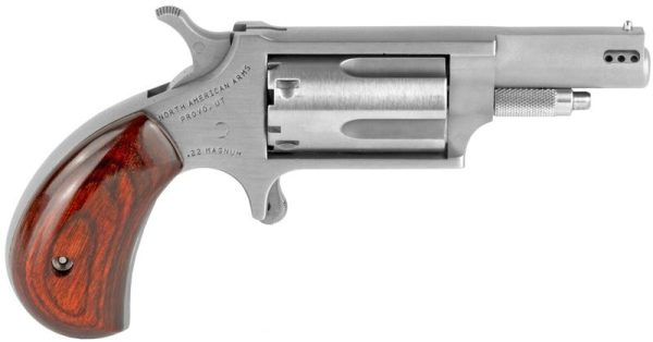 North American Arms Mini-Revolver Stainless .22 Mag 1.625" Barrel 5-Rounds