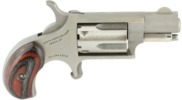North American Arms Mini Revolver Stainless .22 LR 1.125" Barrel 5-Rounds