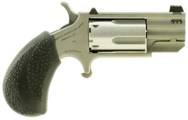 North American Arms PUG Stainless .22 Mag 1" Barrel 5-Rounds