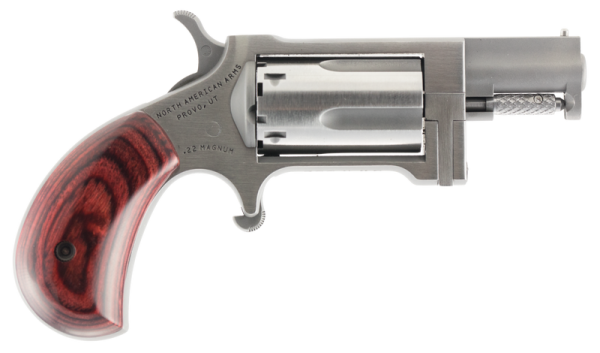 North American Arms Sidewinder Revolver Stainless .22 Mag 1.5" Barrel 5-Rounds