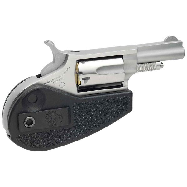 North American Arms Mini with Holster 22 Long Rifle 1.1in Stainless Revolver - 5 Rounds - Image 2