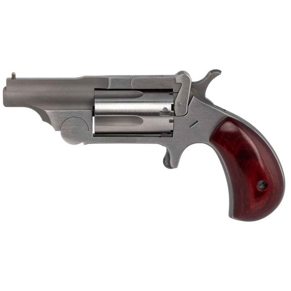 North American Arms Ranger II 22 Long Rifle/22 WMR (22 Mag) 1.63in Stainless Revolver - 5 Rounds - Image 2