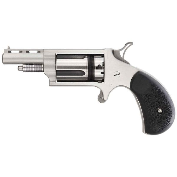 North American Arms Wasp 22 WMR (22 Mag) 1.63in Stainless Revolver - 5 Rounds - Image 2