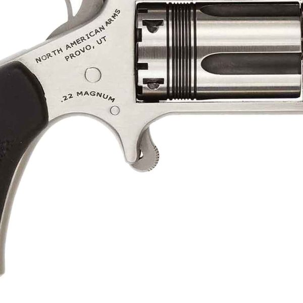 North American Arms Wasp 22 WMR (22 Mag) 1.63in Stainless Revolver - 5 Rounds - Image 3