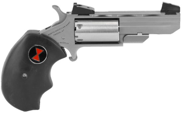 North American Arms Black Widow Stainless .22 LR / .22 Mag 2" Barrel 5-Rounds
