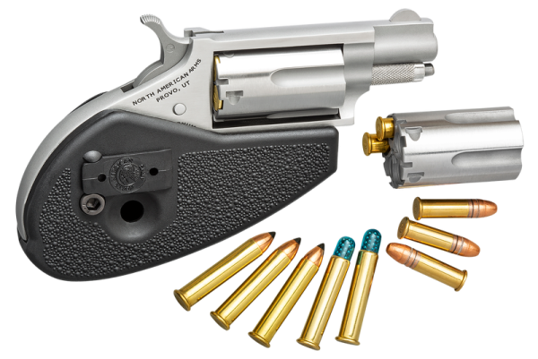 North American Arms Mini-Revolver Stainless .22 LR / .22 Mag 1.125" Barrel 5-Rounds