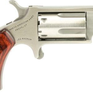North American Arms Mini Revolver Stainless .22 LR / .22 Mag 1.125" Barrel 5-Rounds