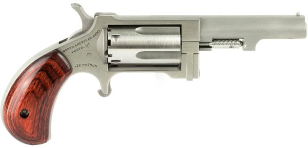 North American Arms Sidewinder Stainless .22 Mag 2.5" Barrel 5-Rounds