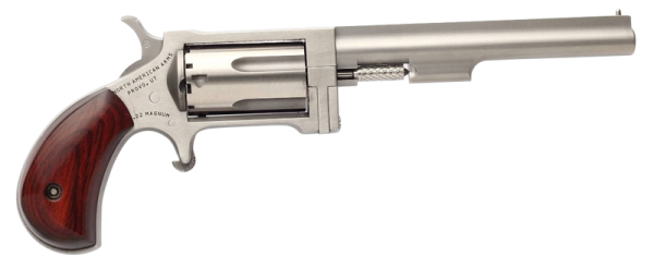 North American Arms Sidewinder Stainless .22 Mag 4" Barrel 5-Rounds