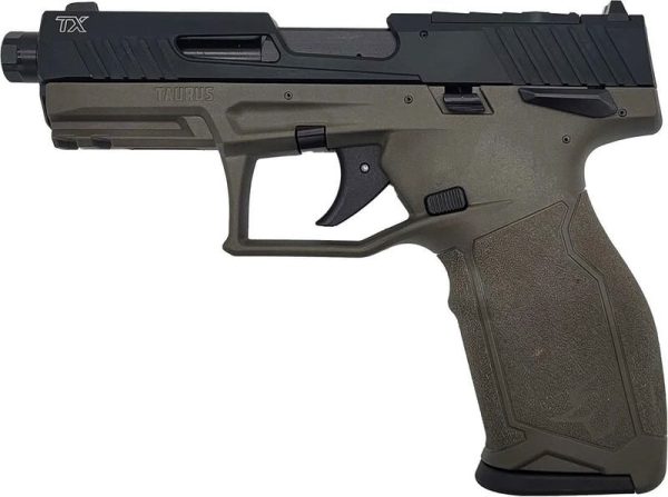 Taurus TX22 Gen 2 TORO Black / OD Green .22 LR 4.6" Barrel 22-Rounds