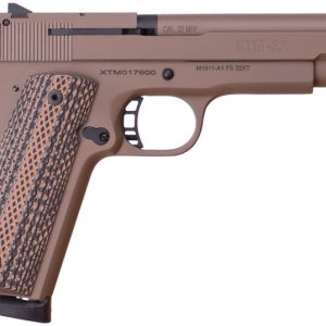 Rock Island Armory M1911-A1 XT22 Flat Dark Earth .22 Mag 5" Barrel 14-Rounds - HANDGUNS - Miami Shooters Supply