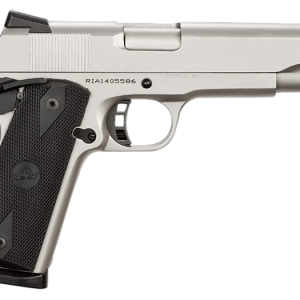 Rock Island Armory Rock Standard FS Nickel .45 ACP 5" Barrel 8-Rounds - 1911 - Miami Shooters Supply