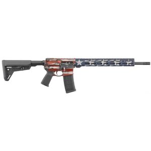 Ruger AR-556 MPR American Flag 5.56/.223 18" Barrel 30-Rounds
