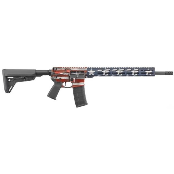 Ruger AR-556 MPR American Flag 5.56/.223 18" Barrel 30-Rounds