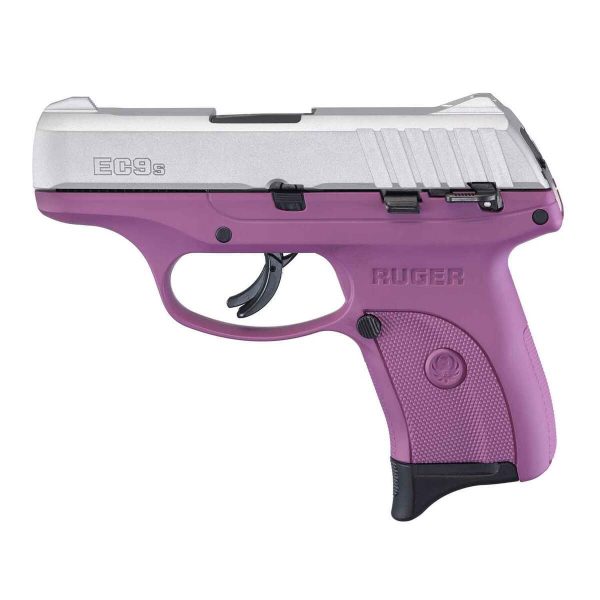 Ruger EC9s 9mm Luger 3.12in Aluminum Cerakote/Purple Pistol - 7+1 Rounds - Image 2