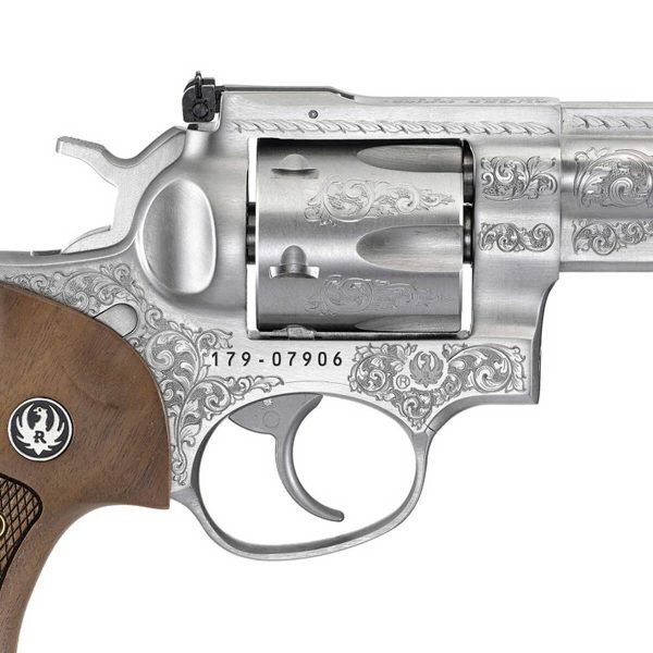 Ruger GP100 Deluxe 357 Magnum 4.2in Stainless Revolver - 6 Rounds - Image 3