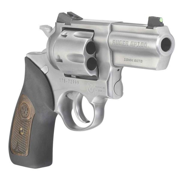 Ruger GP100 Wiley Clapp 10mm Auto 3in Stainless Revolver - 6 Rounds - Image 3