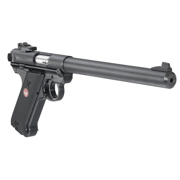 Ruger Mark IV Target 22 Long Rifle 10in Blued Pistol - 10+1 Rounds - Image 3