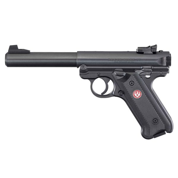 Ruger Mark IV Target 22 Long Rifle 5.5in Blued Pistol - 10+1 Rounds - Image 2