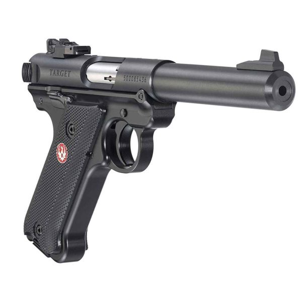 Ruger Mark IV Target 22 Long Rifle 5.5in Blued Pistol - 10+1 Rounds - Image 3