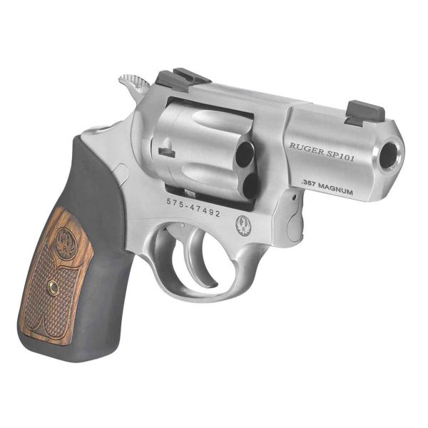 Ruger SP101 357 Magnum 2.25in Stainless Revolver - 5 Rounds - Image 3