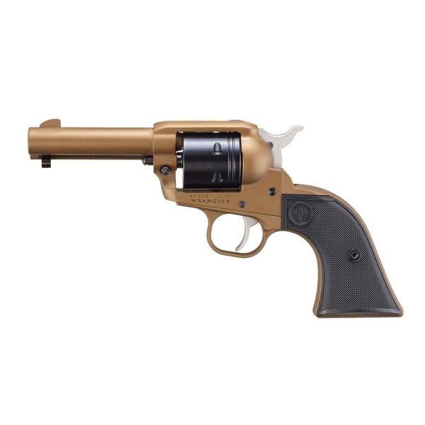 Ruger Wrangler 22 Long Rifle 3.75in Burnt Bronze Cerakote Revolver - 6 Rounds - Image 2
