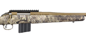Ruger American Camo / Tan .350 Legend 22" Barrel 5-Rounds Threaded