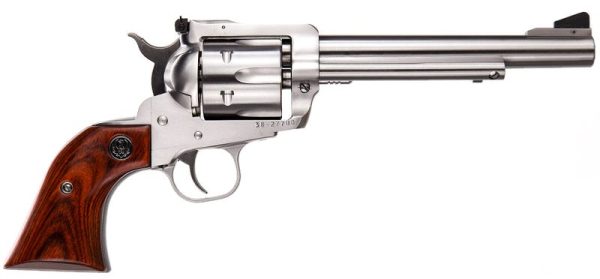 Ruger Blackhawk Stainless .357 Mag 6.5" Barrel 6-Rounds Adjustable Rear Sight