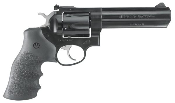 Ruger GP100 Blued .357 Mag 5" Barrel 6-Rounds Hogue Monogrip
