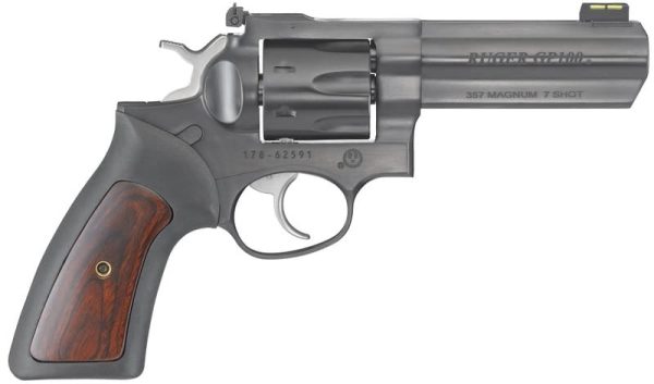 Ruger GP100 Blued .357 Mag 4.2" Barrel 7-Rounds Fiber Optic Front Sight
