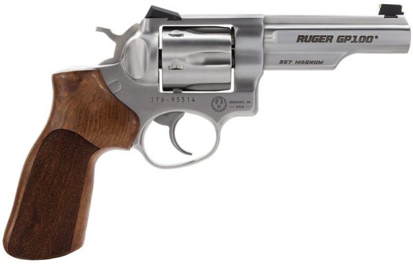 Ruger GP100 Match Champion Stainless .357 Mag 4.2" Barrel 6-Rounds Fiber Optic Sight